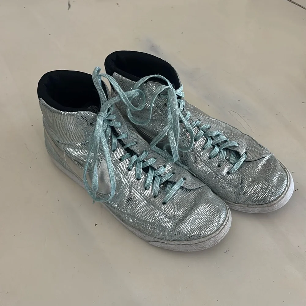 Nike Hightop Disco Ball Blazers, size 7.5 - Picture 2 of 14
